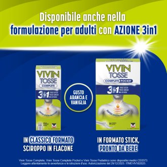 VIVIN Tosse Pediatrico Sciroppo Bambini 150 ml