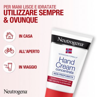 Neutrogena Crema Mani senza Profumo - Per mani secche e screpolate - 75 ml