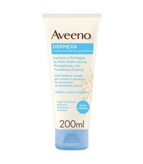 Aveeno Dermexa Crema Emolliente Quotidiana - Ideale per pelle secca a tendenza atopica - 200 ml