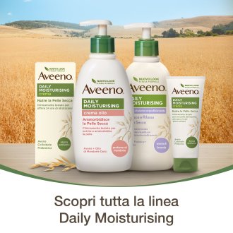 Aveeno Crema Idratante Corpo - Adatto per pelle secca e sensibile - Aroma Lavanda - 300 ml