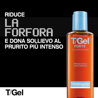 Neutrogena T Gel Shampoo Forte - Shampoo antiforfora per prurito intenso - 150 ml