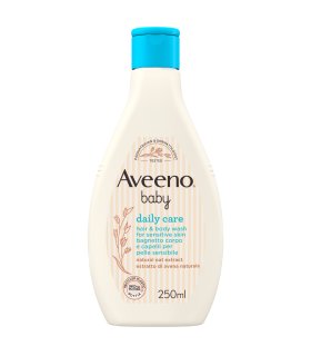 Aveeno Baby Bagnetto Corpo e Capelli - Detergente delicato senza sapone - 250 ml