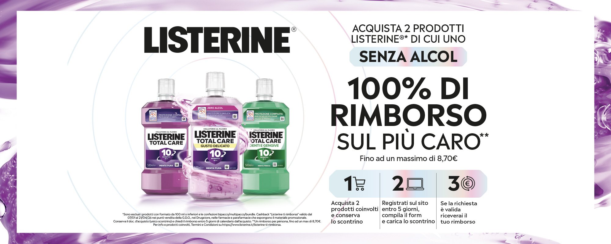 listerine cashback