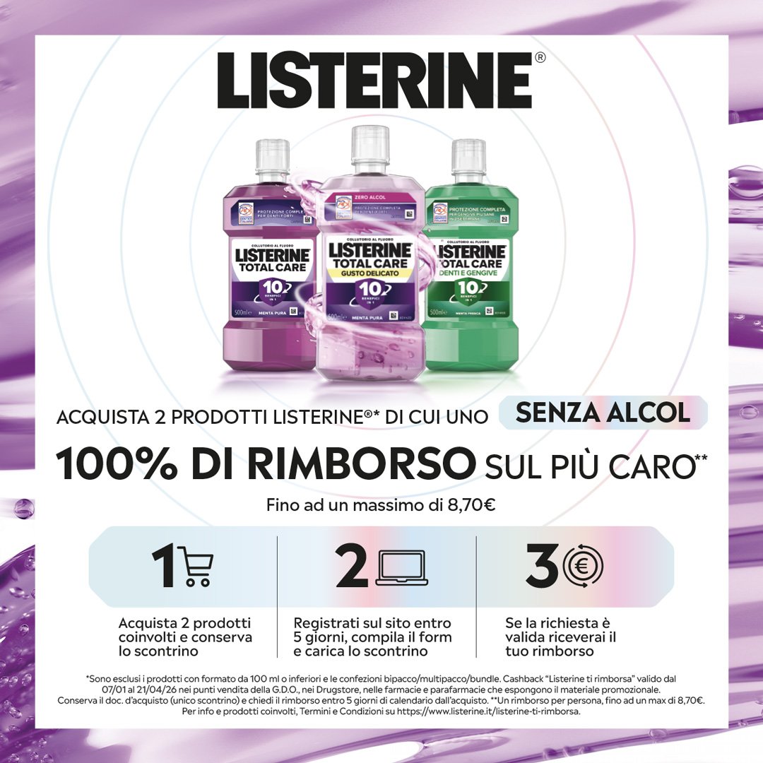 listerine cashback