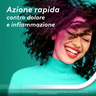 Aspirina Dolore e Infiammazione - Trattamento sintomatico di febbre e dolori - 20 Compresse 500 mg