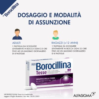 NeoBorocillina Tosse 20 pastiglie