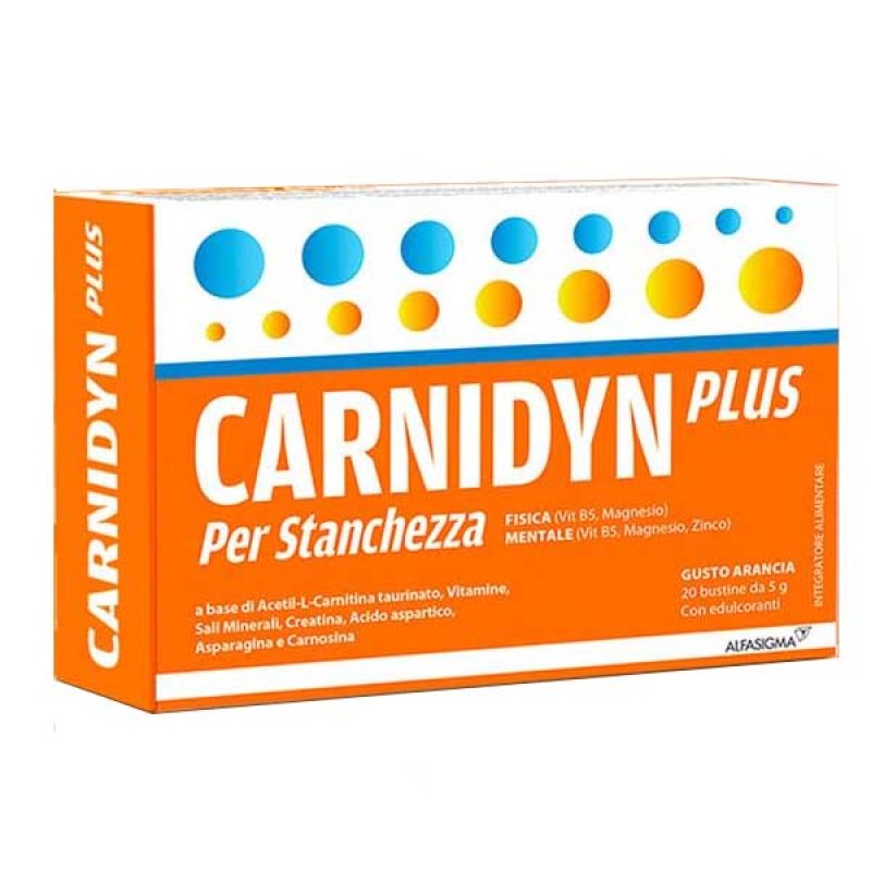 CARNIDYN Plus 20 Bustine 5g