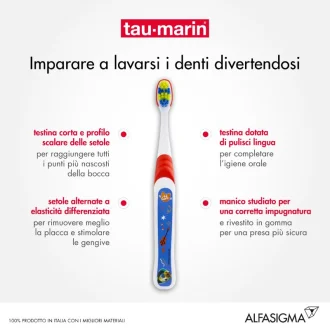 Tau Marin Spazzolino Baby Smile 2-6 anni - edizione 44 gatti