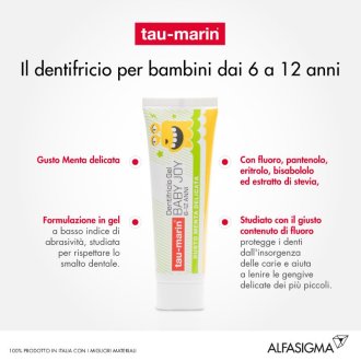 TAU-MARIN Dentifricio Baby Joy 6-12 anni 50 ml