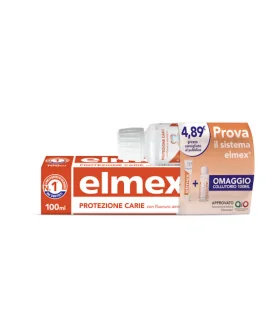 Elmex Carie Dentifricio 100 ml + Collutorio 100 ml