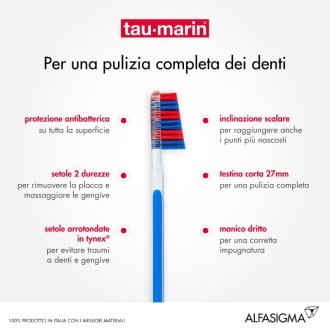 Taumarin Spazzolino Professional 27 Antibatterico Duro - Adatto anche per gengive sensibili