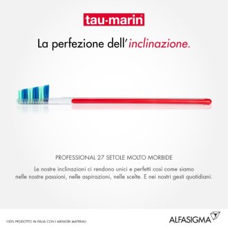 Taumarin Spazzolino Professional 27 Antibatterico Molto Morbido - Adatto anche per gengive sensibili