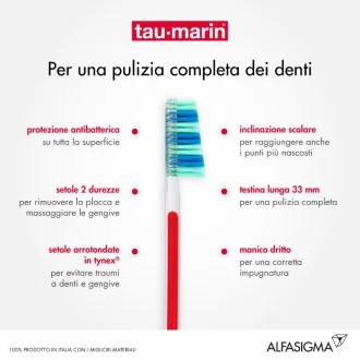Taumarin Spazzolino Scalare 33 Antibatterico Molto Morbido