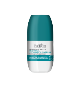 Euphidra Deodorante Roll-On Antitraspirante e Antiodore - Ideale contro la sudorazione intensa - 50 ml
