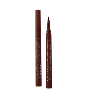 Astra Geisha Brows Marker Pennarello Sopracciglia 02 - Pennarello sopracciglia waterproof - Nuance brown