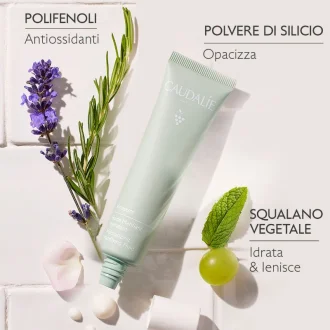 Caudalie Vinopure Fluido Idratante Effetto Mat - Adatto per pelle mista o con imperfezioni - 40 ml