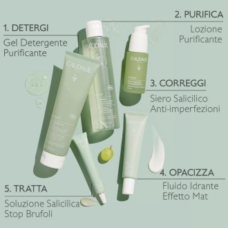 Caudalie Vinopure Gel Detergente Purificante - Gel detergente anti imperfezioni - 150 ml