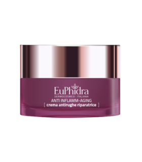 Euphidra Filler Suprema 10.000 ppm Anti Inflamm-Aging Crema Viso - Crema antirughe riparatrice per pelle secca e sensibile - 50 ml