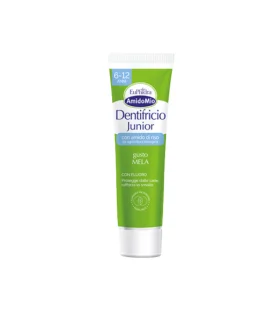 Euphidra Amido Mio Dentifricio Junior 6-12 anni - Protegge dalle carie e rafforza lo smalto - Gusto mela - 50 ml