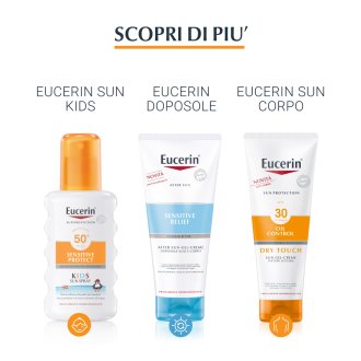 Eucerin Sun Oil Control Gel Crema Dry Touch SPF50+ - Protezione solare viso tocco secco - 50 ml