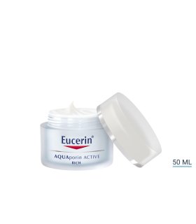 Eucerin Aquaporin Active Light - Crema viso idratante leggera per pelle secca - 50 ml