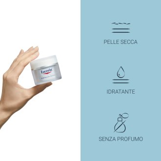 Eucerin Aquaporin Active Light - Crema viso idratante leggera per pelle secca - 50 ml