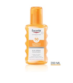 Eucerin Sun Spray Trasparente Corpo SPF50+ - Protezione solare molto alta per il corpo - 200 ml