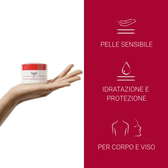 Eucerin pH5 Crema - Crema idratante per pelle secca e sensibile - 75 ml