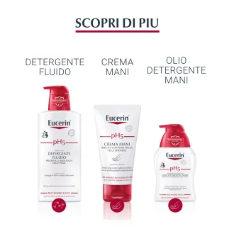 Eucerin pH5 Crema - Crema idratante per pelle secca e sensibile - 75 ml