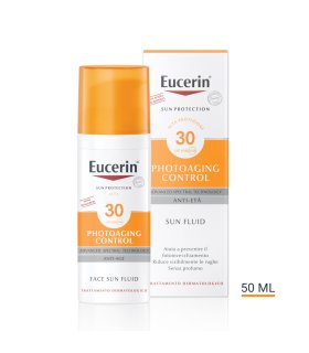 Eucerin Sun Photoaging Control Fluido SPF30 - Fluido solare viso antietà - 50 ml
