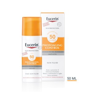 Eucerin Sun Photoaging Control Fluido SPF50+ - Fluido solare viso antietà - 50 ml
