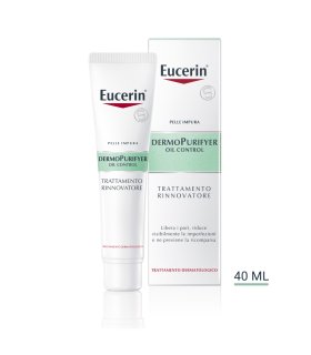 Eucerin Dermopurifyer Trattamento Rinnovatore - Libera i pori e riduce le imperfezioni - 40 ml