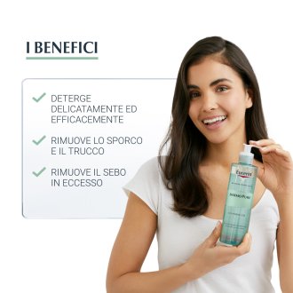 Eucerin Dermopurifyer Gel Detergente - Gel detergente viso per eliminare il sebo in eccesso - 400 ml