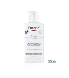 Eucerin Atopi Control Olio Detergente - Detergente per pelle secca e a tendenza atopica - 400 ml
