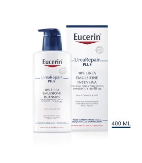 Eucerin UreaRepair Emulsione Intensiva con Urea al 10% - Crema per pelle estremamente secca, desquamata e con prurito - 400 ml 