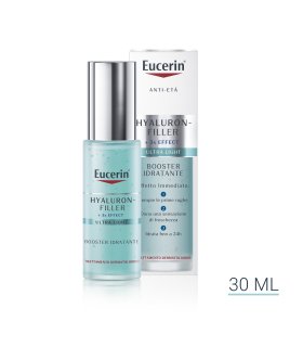 Eucerin Hyaluron Filler + 3X Effect Booster idratante - Trattamento viso rimpolpante per prime rughe - 30 ml
