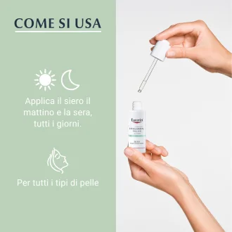 Eucerin Hyaluron Filler + 3X Effect Siero Perfezionatore - Siero antietà per pori dilatati - 30 ml