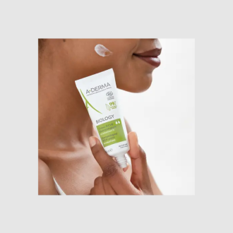 A-Derma Biology Crema Ricca - Crema viso idratante per pelle fragile e secca - 40 ml