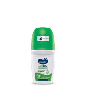 Sauber DeoDry Deodorante Roll-On Effetto Fresco e Asciutto - Protegge dai cattivi odori fino a 48 ore - 50ml