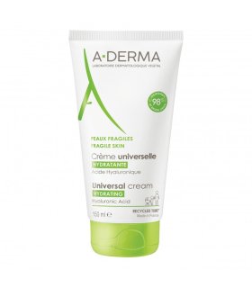 A-Derma Crema Universale Idratante - Crema per pelle fragile e secca - 150 ml 