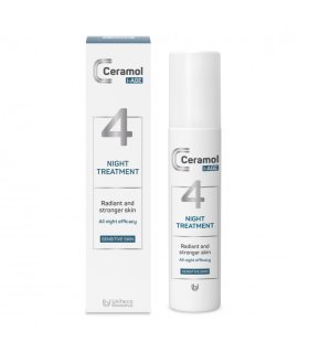 Ceramol i-Age Night Treatment Crema Notte - Crema viso antietà rigenerante - 50 ml