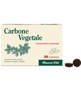CARBONE Vegetale 25 Compresse