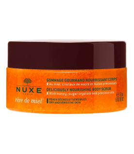 Nuxe Reve De Miel Trattamento Esfoliante Corpo - Scrub nutriente per pelle secca e sensibile - 175 ml