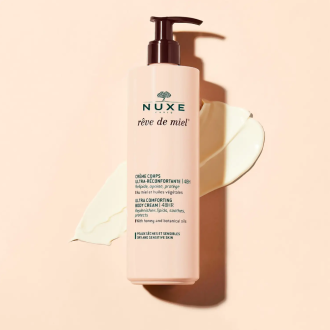 Nuxe Reve De Miel Crema Corpo Ultra-Riconfortante - Crema idratante e nutriente per pelle secca e sensibile - 400 ml