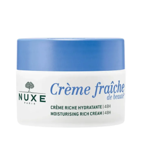 Nuxe Crème Fraîche De Beauté Crema Ricca Idratante - Ideale per pelle secca, molto secca e sensibile - 50 ml