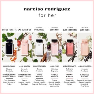 NARCISO RODRIGUEZ For Her Eau de Parfum 50ML VAPO