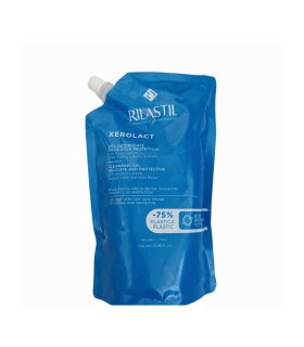 Rilastil Xerolact Ricarica Gel Detergente - Refil detergente delicato per pelle secca, pruriginosa ed irritata - 750 ml