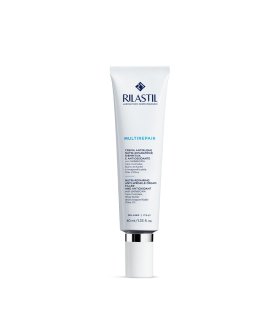 Rilastil Multirepair Crema Antirughe Nutri-riparatrice - Crema viso idratante per pelle molto secca - 40 ml