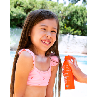 SVR Sun Secure Latte Spray Senza Alcool SPF 50+ - Protezione solare viso e corpo adatta per adulti e bambini - 200 ml 