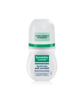 Somatoline Cosmetic Deo Roll-On Deodorante Pelli Sensibili 50 ml